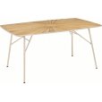 Havebord 144 cm, Taupe