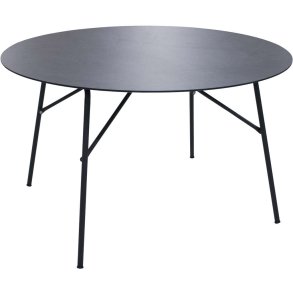 Mandalay Pure Havebord Ø120 cm, Antracit