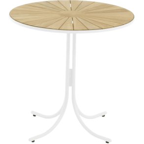 Mandalay Marguerit Cafébord Ø70 cm, Hvid