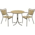 Caf&eacute;s&aelig;t m. 2 Stole &Oslash;70 cm