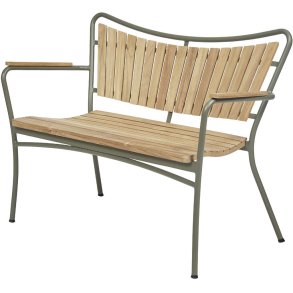 Mandalay Marguerit Havebænk 2 Pers. 112 cm, Olivengrøn