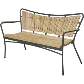 Mandalay Marguerit Havebænk 3 Pers. 143 cm, Antracit