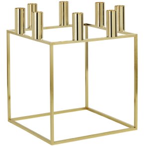 Audo Copenhagen Kubus 8 Lysestage H29 cm, Guldbelagt