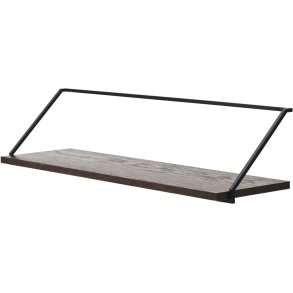 Audo Copenhagen Rail Hylde 92 cm, Mørkbejdset Eg