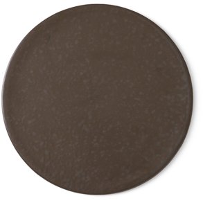 Audo Copenhagen New Norm Tallerken/Låg Ø17,5 cm, Dark Glazed