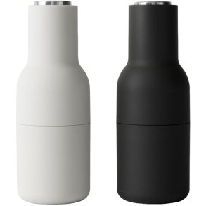 Audo Copenhagen Salt- og Peberkværnsæt 20,5 cm, Ash/Carbon