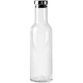 Audo Copenhagen Karaffel 1 L, Klar Glas/Stål