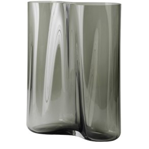 Audo Copenhagen Aer Vase H19 cm, Smoke