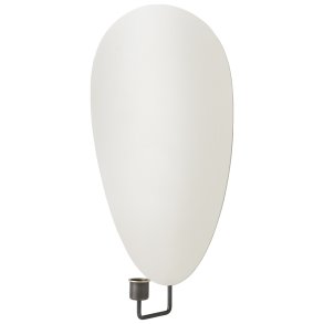 Audo Copenhagen Flambeau Lysestage H40 cm, Grå