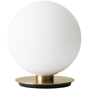 Audo Copenhagen TR Bulb Loft-/Væglampe Ø20 cm, Mat Opal/Messing