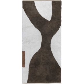 Mette Ditmer Figura Gulvmåtte 70x150 cm, Brun