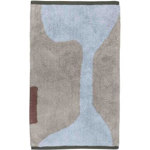 Mette Ditmer Figura Gulvmåtte 50x80 cm, Lys Blå