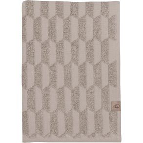 Mette Ditmer Geo Badehåndklæde 70x133 cm, Sand