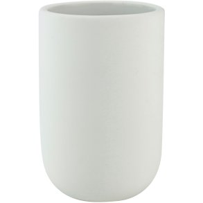 Mette Ditmer Lotus Tandbørstekrus, White