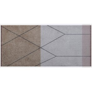 Mette Ditmer Linea All-round Gulvmåtte 80x150 cm, Sand