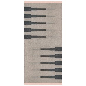 Mette Ditmer Marble All-round Gulvmåtte 150x70 cm, Lys Grå