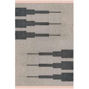 Mette Ditmer Marble All-round Gulvmåtte 55x80 cm, Lys Grå