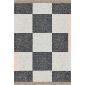 Mette Ditmer Square All-round Gulvmåtte 55x80 cm, Mørkegrå