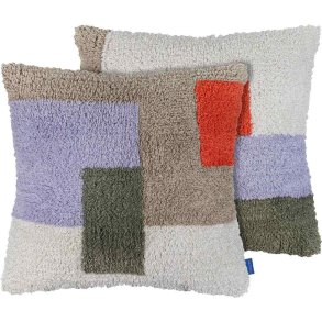 Mette Ditmer Brick Pudebetræk 50x50 cm, Dark Olive