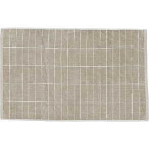 Mette Ditmer Tile Stone Bademåtte 50x80 cm, Sand/Off-white
