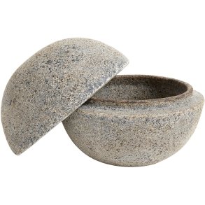 Muubs Stain Bonbonniere Ø13 cm, Gråbrun