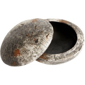 Muubs Echo Bonbonniere Ø18 cm, Rustgrå