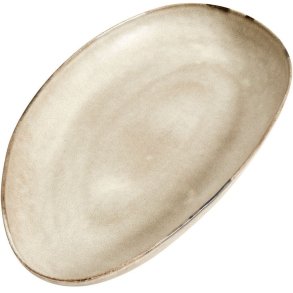 Muubs Mame Ovalt Fad 43 cm, Østers