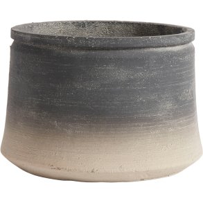 Muubs Kanji Krukke H27 cm, Sort/Grå