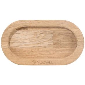 Noovall Salt- og Peberbakke/Snackfad 20 cm, Eg