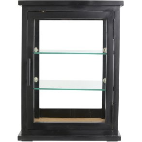 Nordal Arno Glasmontre 50x37 cm, Sort/Natur