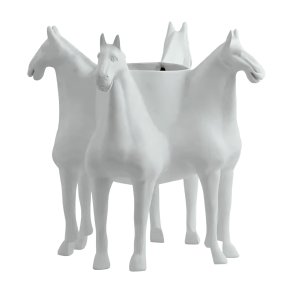 Nordal Roxa Vase H40 cm, Hvid