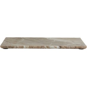 Nordal Salina Marmorplade 41x30 cm, Sand