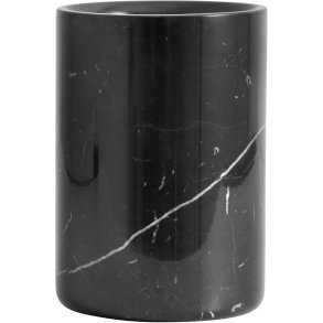 Nordal Marbi Vinkøler/Redskabskrukke H18 cm, Sort