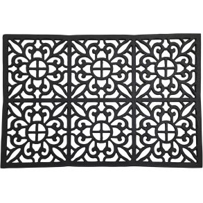 Nordal Spica Dørmåtte 75x50,5 cm, Sort