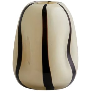 Nordal Bohol Vase H20 cm, Råhvid