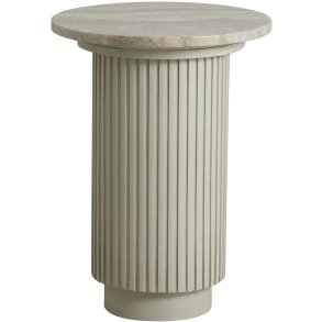 Nordal Erie Sidebord H54,5 cm, Mangotræ/Marmor