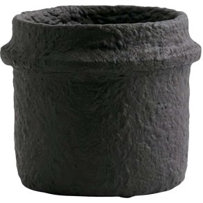 Nordal Rote Urtepotte no. 3 H12 cm, Sort