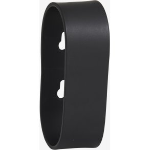 Nordal Sotra Håndklædeholder 10,5 cm, Sort