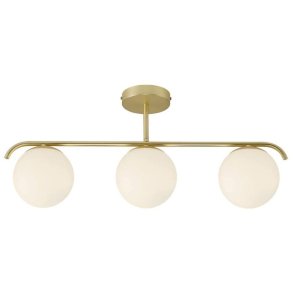Nordlux Grant Loftlampe 69,3 cm, Opalhvid/Messing