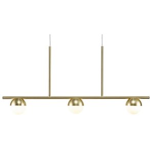 Nordlux Contina 3- Spot 90 cm, Messing/Opalhvid