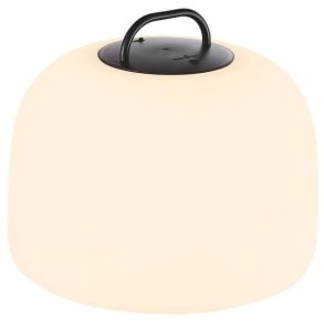 Nordlux Kettle Trådløs Lampe Ø36 cm, Sort/Hvid