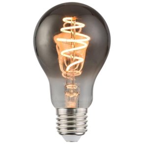 Nordlux Spiral Standard Pære E27 4,5W Dæmpbar, Røgfarvet