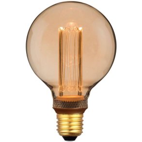 Nordlux Retro Globe Pære E27 3,5W Dæmpbar, Guld