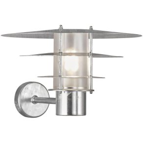 Nordlux Bastia Væglampe 35 cm, Galvaniseret Stål