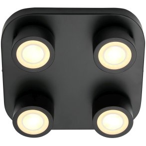 Nordlux Clyde Loftlampe Ø8,5 cm, Sort