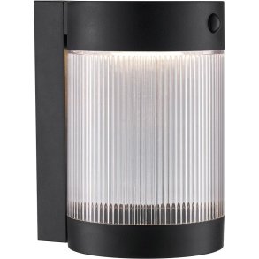 Nordlux Coupar Væglampe Solar 18 cm, Sort