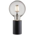 Bordlampe H10 cm, Sort Marmor