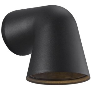 Nordlux Front Single Væglampe 15,6 cm, Sort