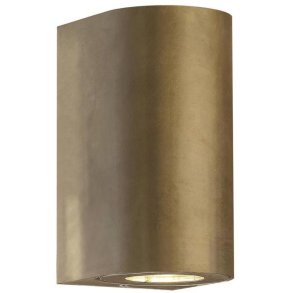 Nordlux Canto Maxi 2 Væglampe, Messing