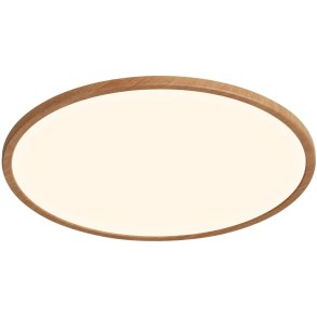 Nordlux Oja Loftlampe LED 2700K Ø42,4 cm, Træfolie